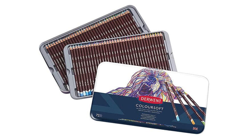カラーソフト色鉛筆 72色セット
