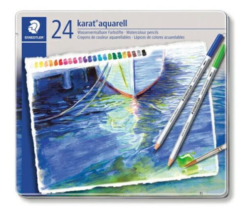 カラトアクェレル水彩色鉛筆 24色セット