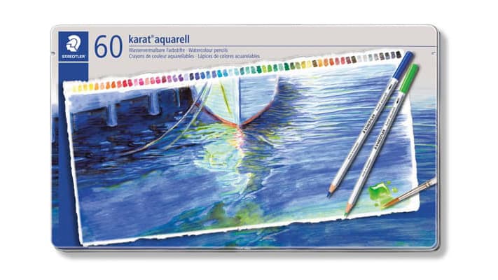 カラトアクェレル水彩色鉛筆 60色セット