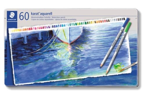 カラトアクェレル水彩色鉛筆 60色セット