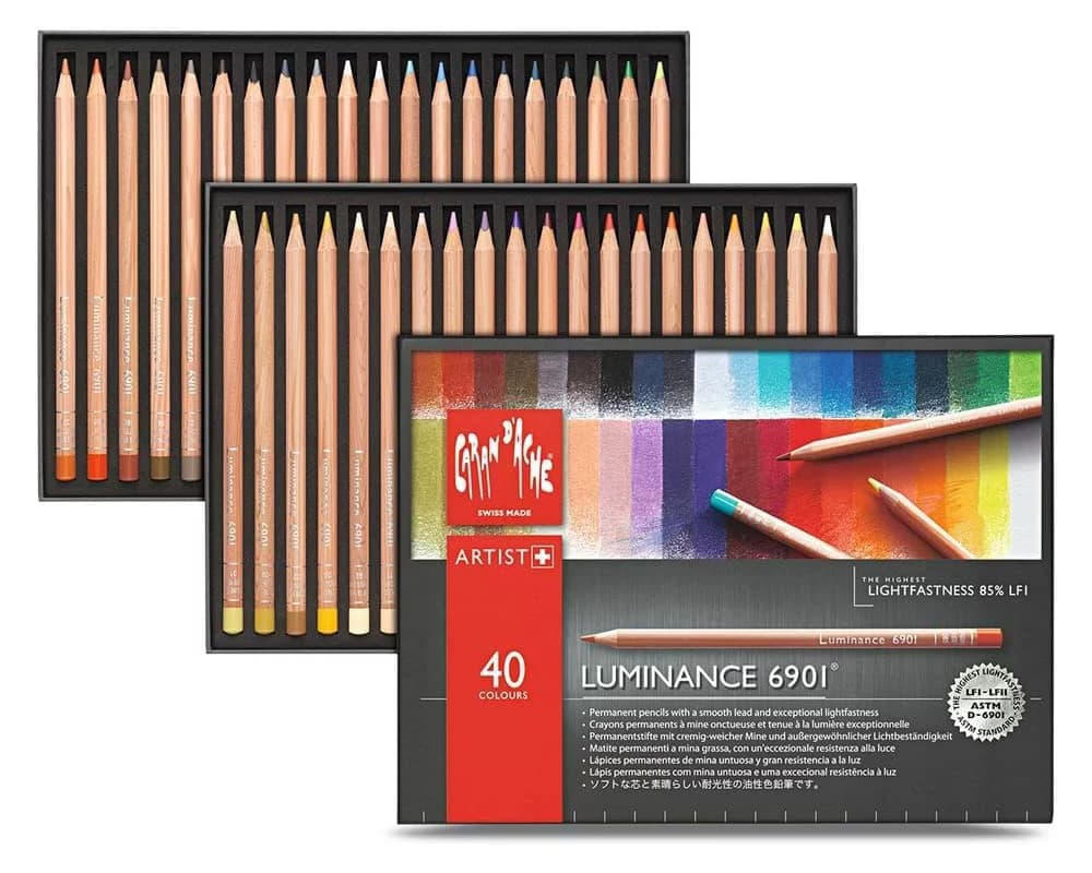 ルミナンス色鉛筆 40色セット