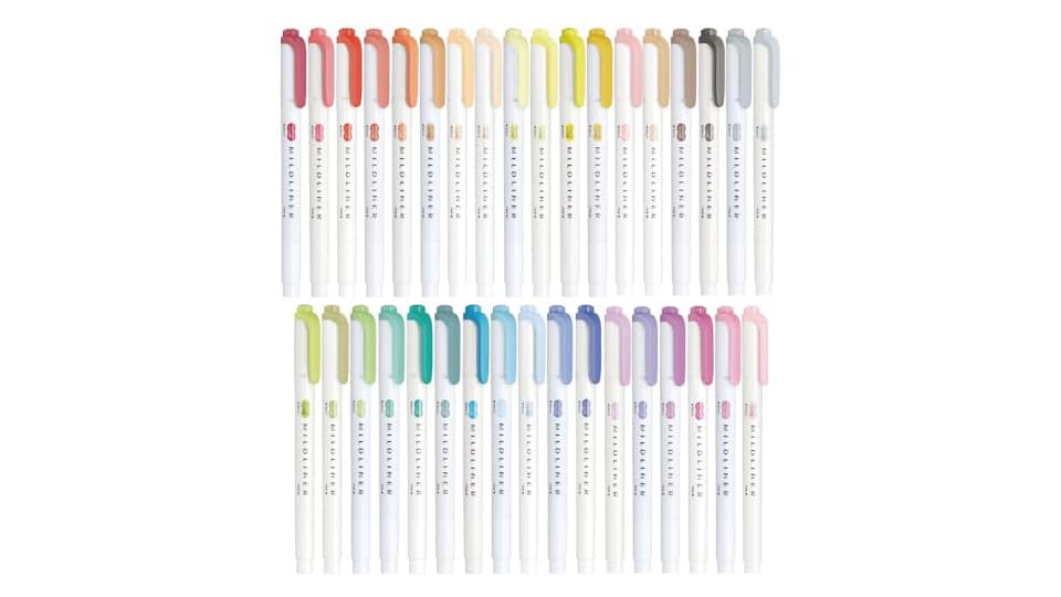 マイルドライナー 35色セット