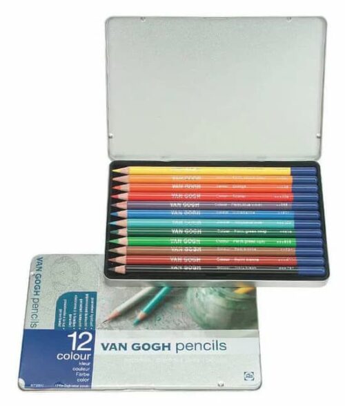 ヴァンゴッホ色鉛筆 12色セット