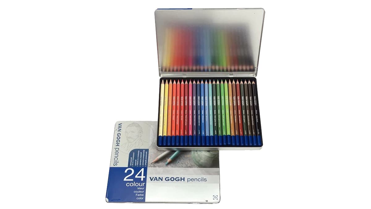 ヴァンゴッホ色鉛筆 24色セット