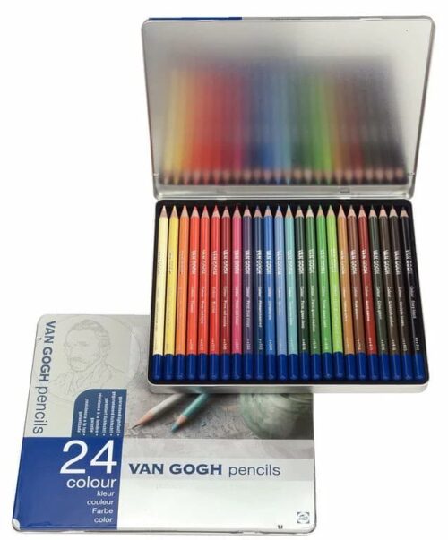ヴァンゴッホ色鉛筆 24色セット